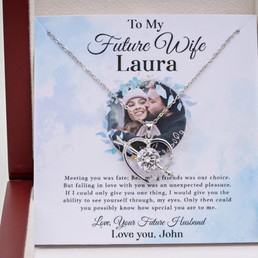 Personalized Gifts from Groom to Bride - Love At First Sight - To My Future Wife