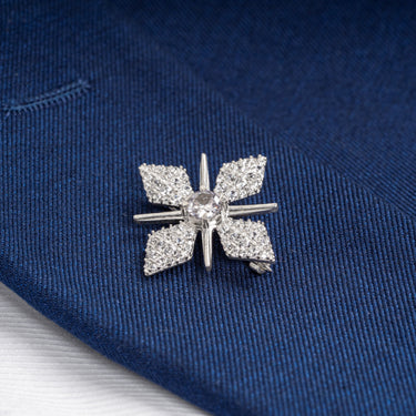 Personalized Gift For Dad - Lapel Pin the Flower in Four Brilliant Ways - Happy Father's Day! To my Dad, With All my Love.